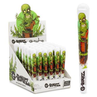 Grollz Gtube Cone Holders - Grassroot Skeleton - 36 Counts Per Display - GR1500A