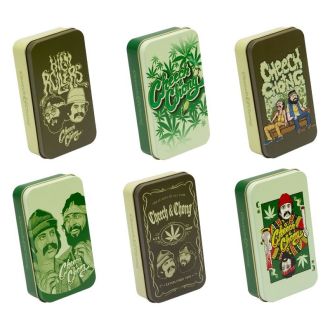 Grollz Storage Box - 4.5 X 2.5 Inch - Medium - Cheech N Chong