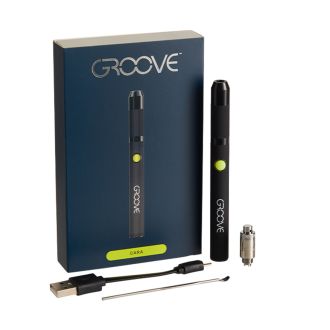 Groove Cara Pen For Concentrate Vaporizer - Matte Black
