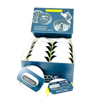 Groove Pivot Aluminium Grinder - 2 Parts