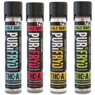 Half Bakd Purifryd Diamond - THC-A Pre-rolls - 2 Grams - 20 Counts Per Dispenser