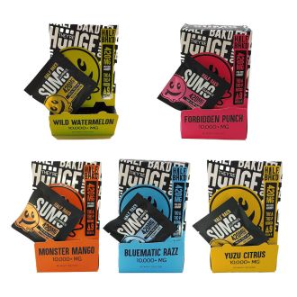 Half Bakd Sumo 840 mg Gummies - THC-A + THC-P + Delta 9 - 2 Counts Per Pack - 30 Packs Per Dispenser