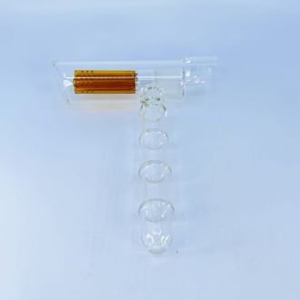 Bubbler 7" Inch - Hammer With Tree Perc