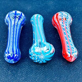 Handpipe 3 Inch - 5 Counts Per Pack - Assorted Designs - HPTS3.2