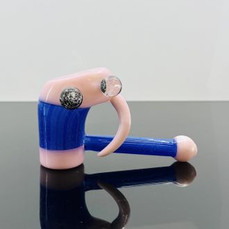 Handpipe 4 Inch - Hammer With Horn And Ball - Assorted