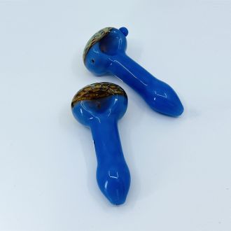 Hpms51 Handpipe 4" Slime Color With Honeycomb Head - Price Per Piece