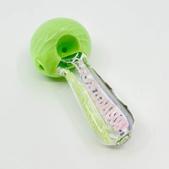 Handpipe 5" Inch - Gold And Head Color