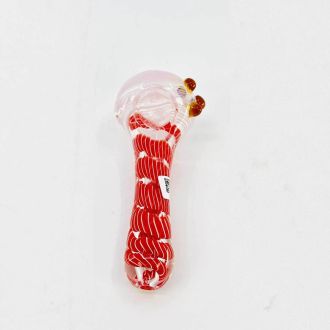 Handpipe 4" Inch - Twisting Slime Mix Colors