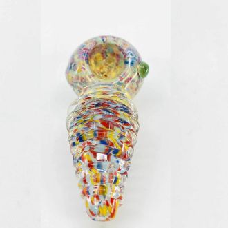 Handpipe 4" With Twisted Ring Outside