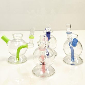 Waterpipe 5" Inch - Helios Glass - Teapot - Price Per Piece