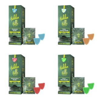 Hidden Hills Live Resin Edible Gummies - 1000mg - 2 Counts Per Pack - 20 Packs Per Box