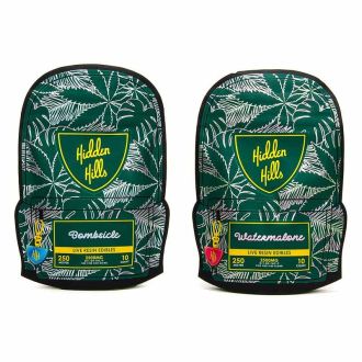 Hidden Hills Live Resin - Delta 9 + Delta 11 + THC-P - 2500mg Gummy Shields - 10 Counts Per Bag