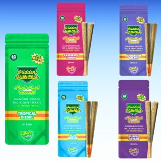 HIDDEN HILLS MINI MART SWEET TREATZ DIAMOND THC-A 2G PREROLL 2 Per Pack