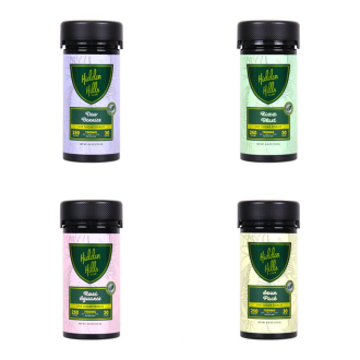 Hidden Hills Rizz Mix Live Sugar - Delta 9 + THC-P + HTE Gummies - 7500 mg - 30 Packs Per Jar