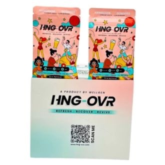 HNG-OVER Hangover Gummies 24/6Pk Display MIXED BERRY