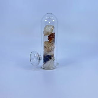 HPFC7 - 5 Inch Handpipe - With 3D Shell Designs - Assorted Colors - GHP1281-1