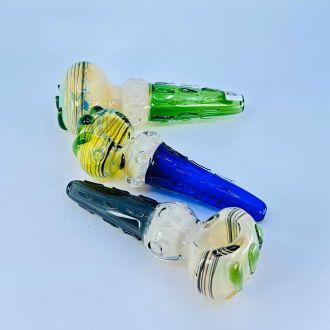HPMS77 - 5 Inch Handpipe - Fancy Fumed - Assorted - Price Per Piece