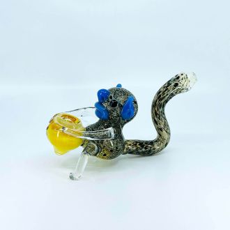 Handpipe - 7" In Size - Happy Monkey - Assorted