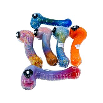 HPSN14 - 4.5 Inch Handpipe - Frit Sherlock - Assorted Colors
