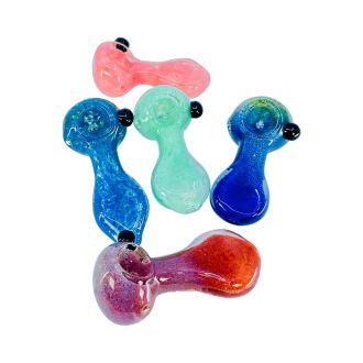 HPSN23 - 4 Inch Handpipe Frit - With Flat Mouth - Assorted Colors