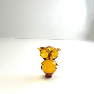 Handpipe - 4" In Size - Owl Design - Assorted Colors - Price Per Piece