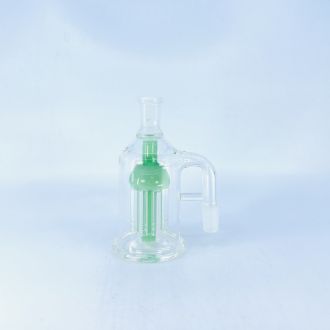 Ash Catcher 90 Degree - 14 Male - 14 Female With 8-arm Tree Perc - Green