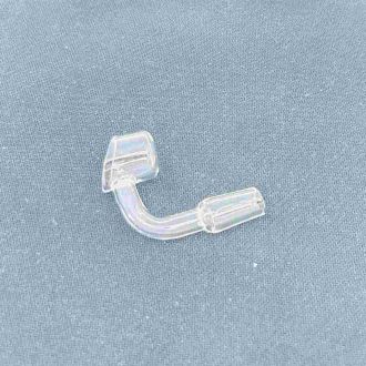 Slant Cut Quartz Banger - 2mm Thick -14mm Male - 90 Degree - 6 Piece Per Pack - Ray-r-3-1 - RTBR4