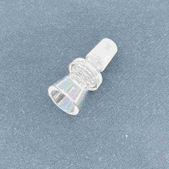 Bowl -19mm - Male Clear Slide - 5 - Piece Per Pack - MSBL8