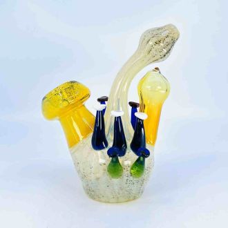 Bubbler 6 Inch - Mushroom Art - NBB7