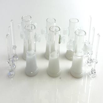 Bowl With Glass Nail - 14mm Female - 6 Per Pack