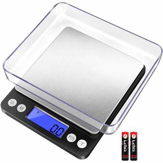 Fuzion Digital Scale - 3000 X 0.1 Gram - WP-3000 - Silver