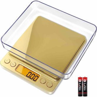 Fuzion Digital Pocket Scale - 500 X 0.01 Gram - Gold - PT-500G