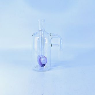 Ash Catcher - 90 Degree - 14 Female - 14 Male With Heart Perc - CHAC066
