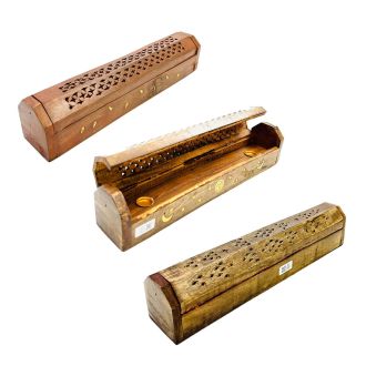 Incense Holder - Coffin Box - Ocatagon
