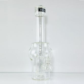 Waterpipe 17" Inch - Inex Fatboy Slim Super Heavy With Honeycomb - Assorted