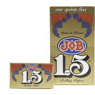 Job Gold Rolling Paper 1.5 - 24 Packs Per Box