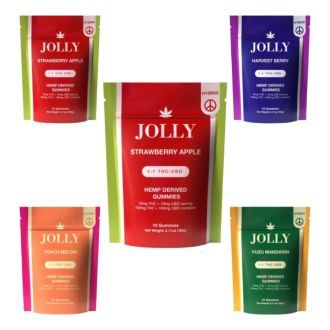 JOLLY D9+CBD 200mg Gummies 10 PER PACK