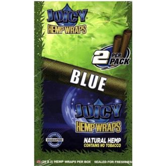 JUICY JAYS HEMP WRAPS  BLACK N' BLUEBERRY 25/BX