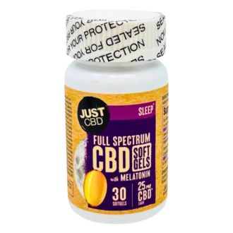 JUST FULL SPECTRUM SOFT GEL 30CT CAPSULE SLEEP 25MG