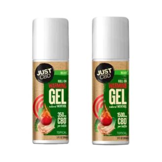 Just CBD Roll On Warming Gel with Menthol - 3 oz