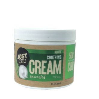 Just CBD Soothing Cream - Unscented - 500 mg