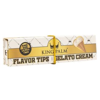King Palm - King Size Papers With Flavored Tip - 32 Packs - 24 Packs Per Box