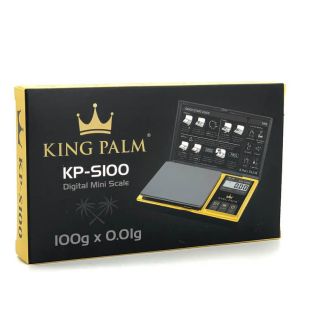 King Palm - Mini Scale Kp-S100 - 100gx0.01g - Black-Gold