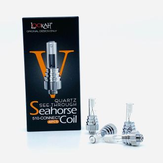 Lookah 510 Connect Seahorse V Quartz Coil - 4 Count Per Pack