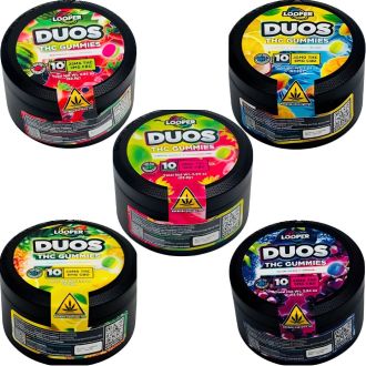 LOOPER DUOS D9+THC 30mg Gummies 10ct