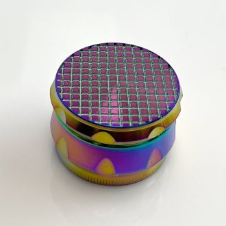 Grinder - 45mm In Size - 4 Part - Wine Barrel Top