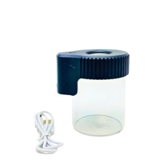 MAGNIFYING STASH JAR W/LED LIGHT ASSORTED COLORS