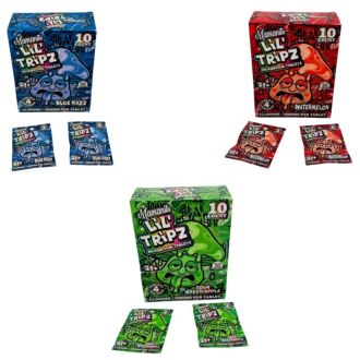 MAMANITA LIL TRIPZ Mushroom 3000mg Tab 4 per pack 10 per pack Box