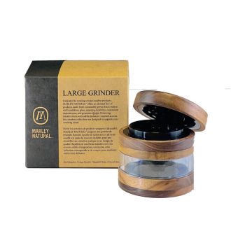 Marley Natural - Grinder  Wooden - Large - 4 Parts - 60mm