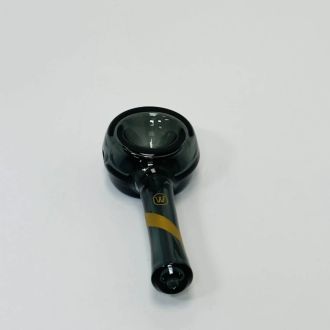 Marley Natural - Handpipe Smoked Glass With Gold Stripe Decal